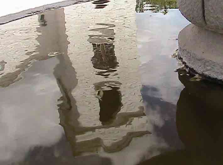 Reflejo Campanario Hacienda Pueblo Viejo